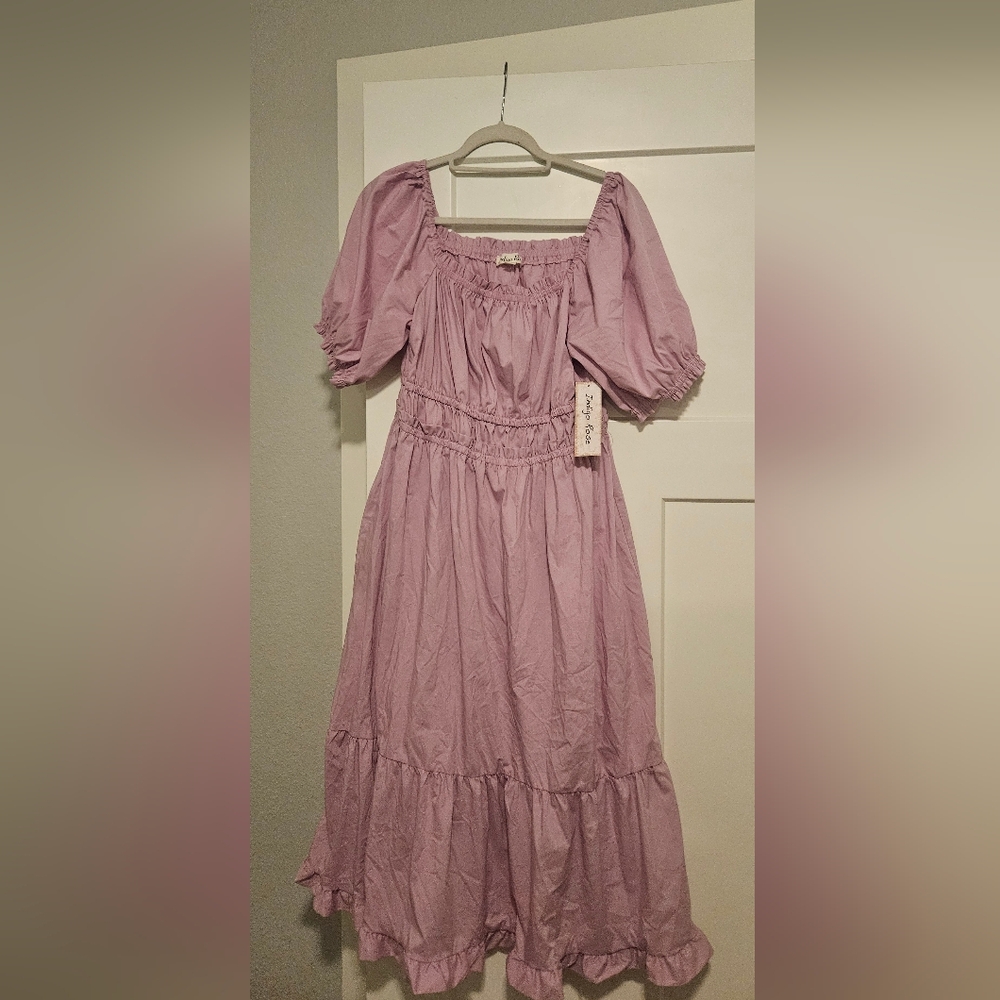 Indigo Lavender Womens Casual Dress